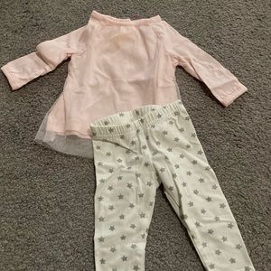 Two pieces set for baby girl